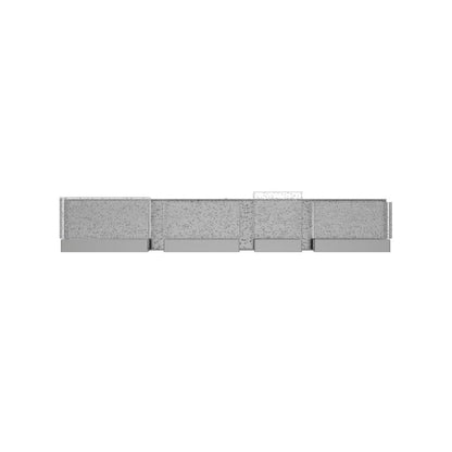 Avenue Original Glacier LED 33" Bath Bar, Nickel/Bubble Crystal