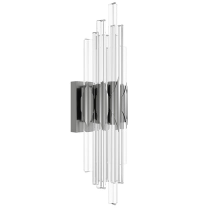Avenue Lighting The Original Glacier AC LED 22" Wall Sconce, Nickel