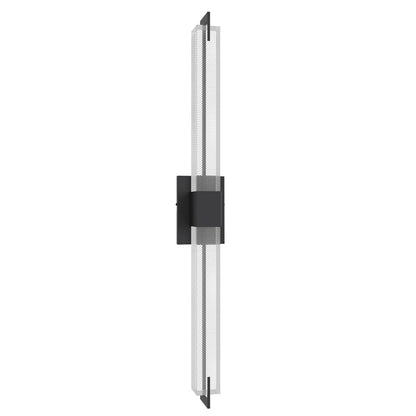 Avenue Original Glacier LED 39" Wall Sconce, Black/Snow