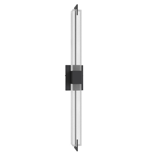 Avenue Original Glacier LED 39" Wall Sconce, Black/Snow