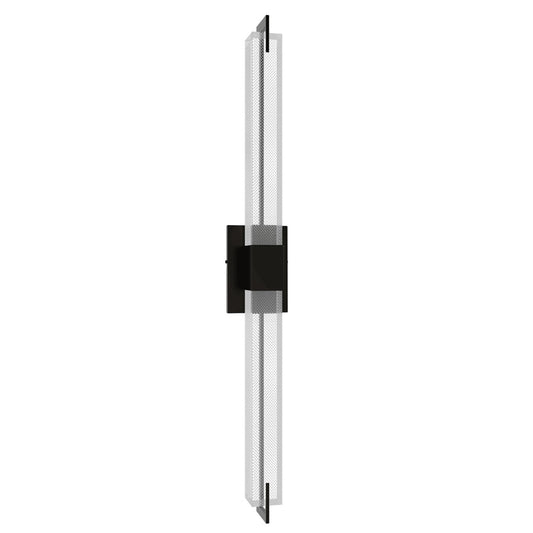 Avenue The Original Glacier 39"H LED Sconce, Nickel/Bubble - AEHF3012-DBZ-XL-SNW