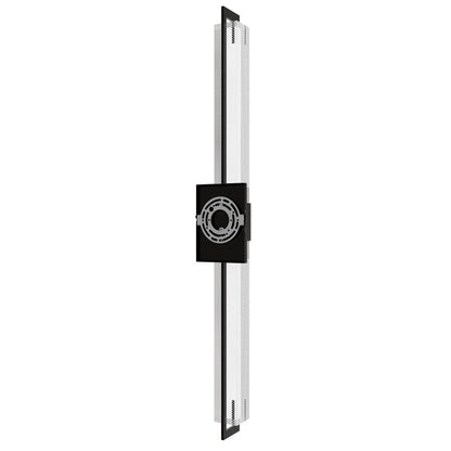 Avenue The Original Glacier 39"H LED Sconce, Nickel/Bubble