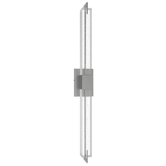 Avenue Original Glacier LED 39" Sconce, Nickel/Bubble
