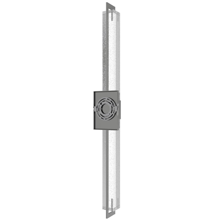 Avenue Original Glacier LED 39" Sconce, Nickel/Bubble