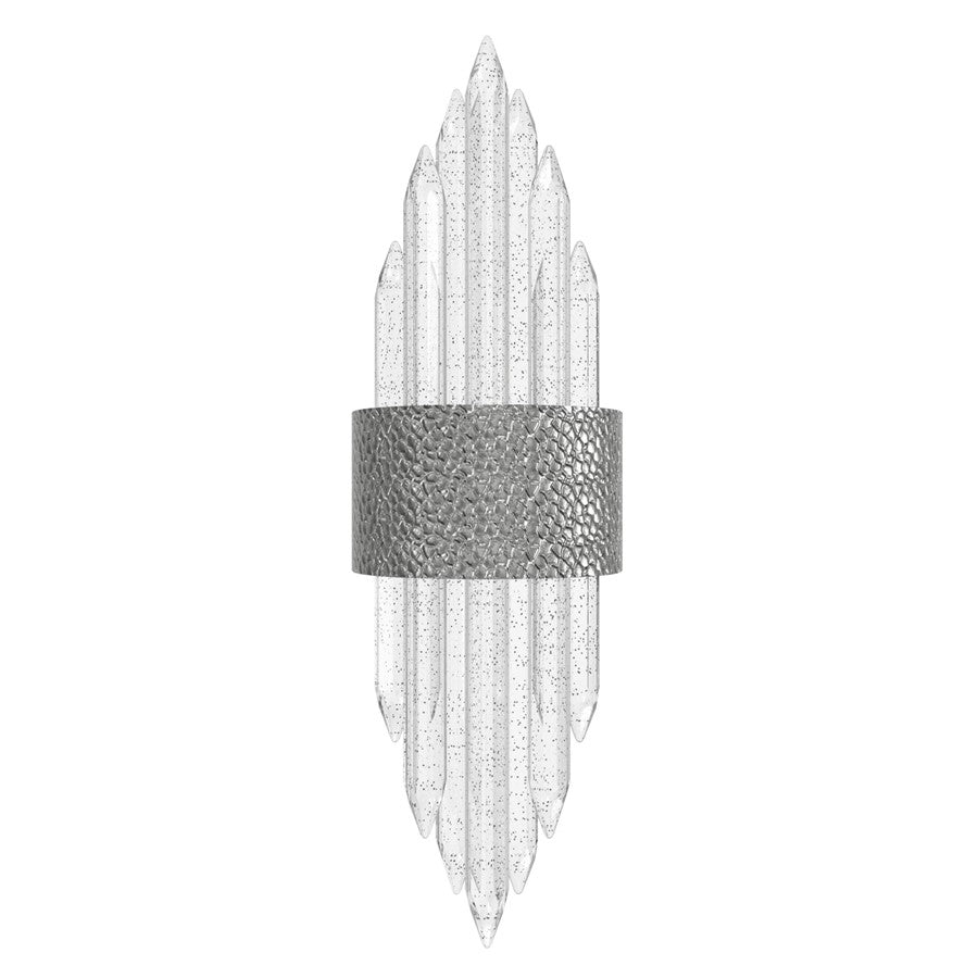 Avenue Lighting Aspen AC LED 22" Wall Sconce, Hammered Nickel