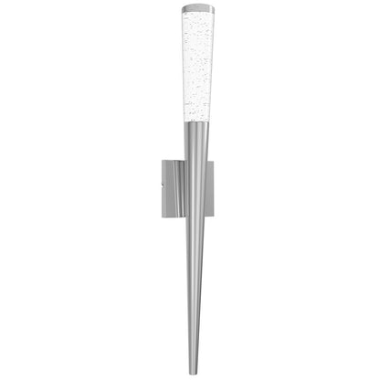Avenue Lighting The Original Glacier 1 Light 25" Wall Sconce, Chrome