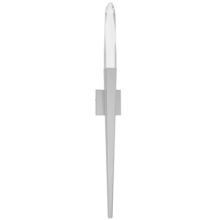 Avenue Lighting Aspen 1 Light 32" Wall Sconce, Polished Chrome