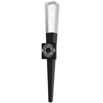 Avenue Lighting The Original Glacier 1 Light 32" Wall Sconce, Black
