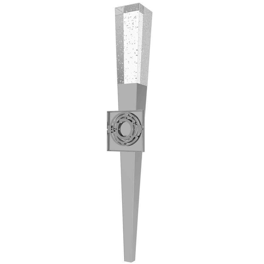 Avenue Lighting The Original Glacier 1 Light 32" Wall Sconce, Chrome