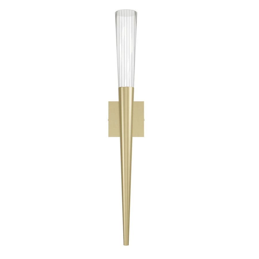 Avenue Lighting Encino 1 Light 32" Wall Sconce, Brushed Brass