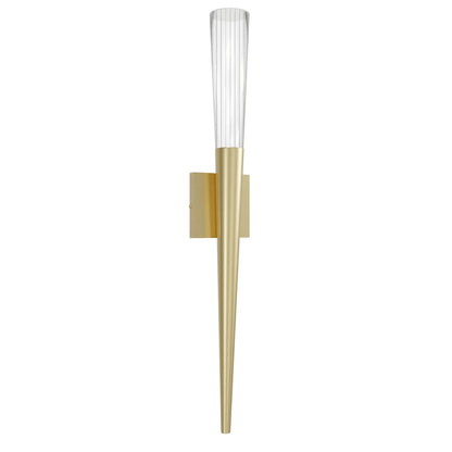 Avenue Lighting Encino 1 Light 32" Wall Sconce, Brushed Brass