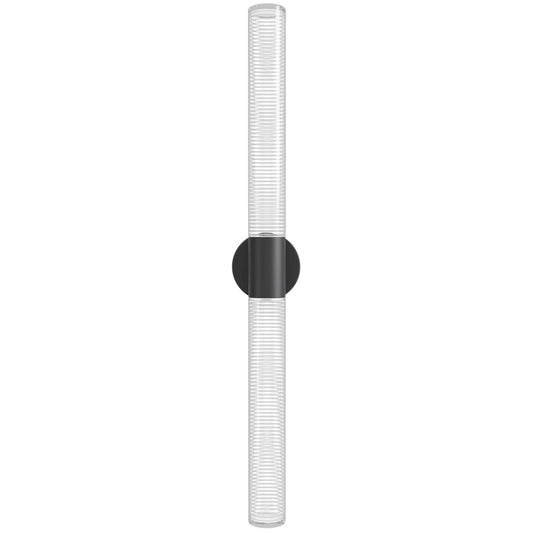Avenue Lighting Strand Integrated AC LED Light 34" Sconce, Black