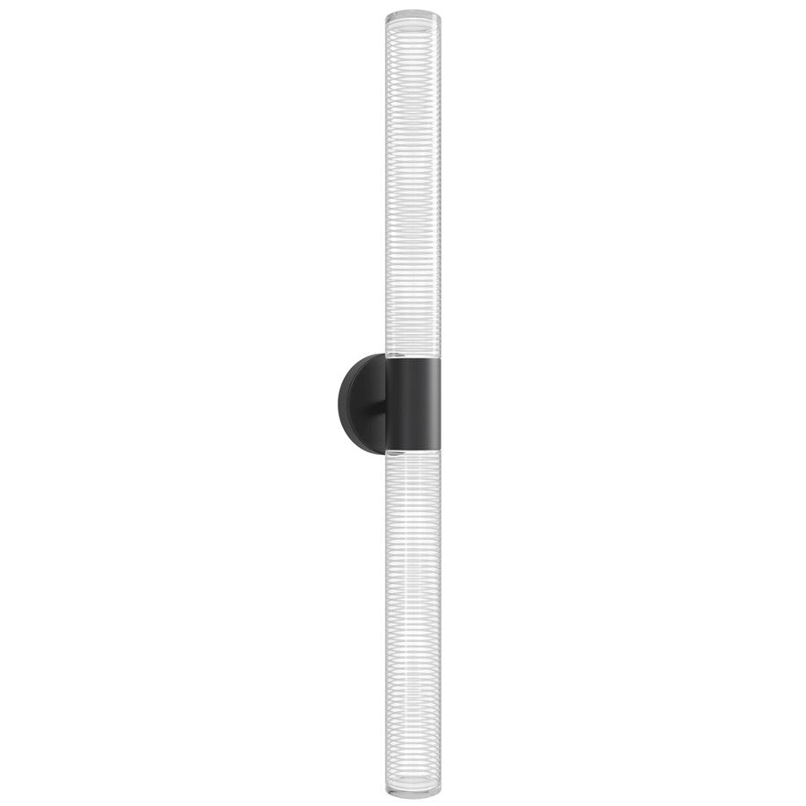 Avenue Lighting Strand Integrated AC LED Light 34" Sconce, Black