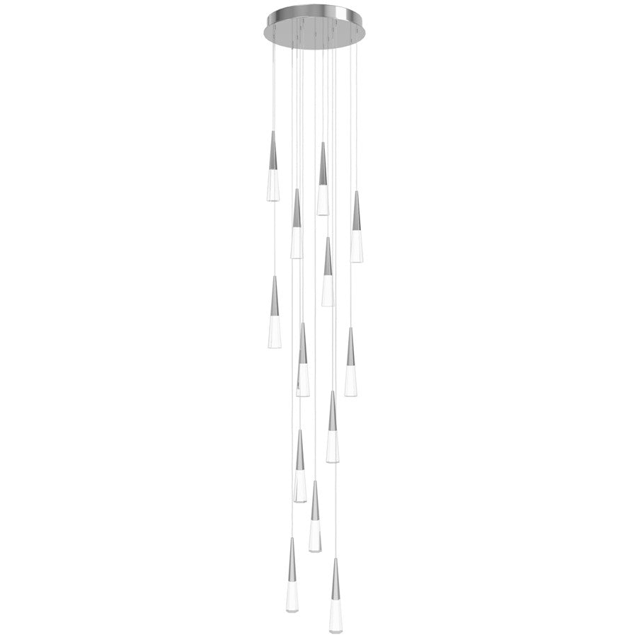 Avenue Lighting Avalon 13Lt 110" Pendant/Multi Port, Polished Chrome