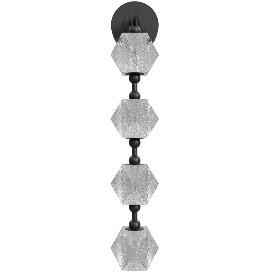Avenue Lighting Beluga 4 Light 28" Wall Sconce, Black