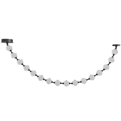 Avenue Lighting Beluga 16 Light 38" Pendant, Black