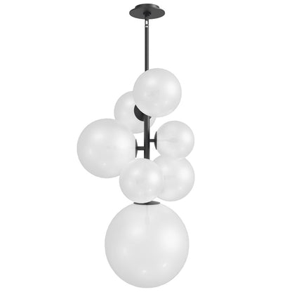 Avenue Lighting Delilah 7 Light 40" Pendant, Black
