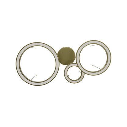 Avenue Lighting Aria LED 59" 3 Ring Pendant/Multi Port, Brass