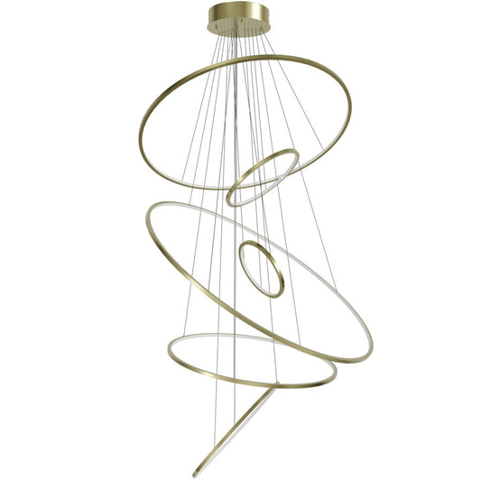 Avenue Lighting Aria LED 217" Pendant/Multi Port, Brass