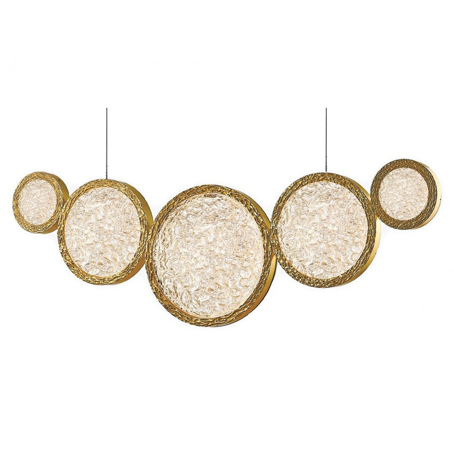 Avenue Lighting Bottega AC LED 13" Chandelier, Brass