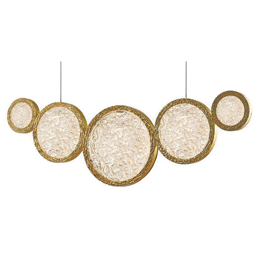 Avenue Lighting Bottega AC LED 13" Chandelier, Brass