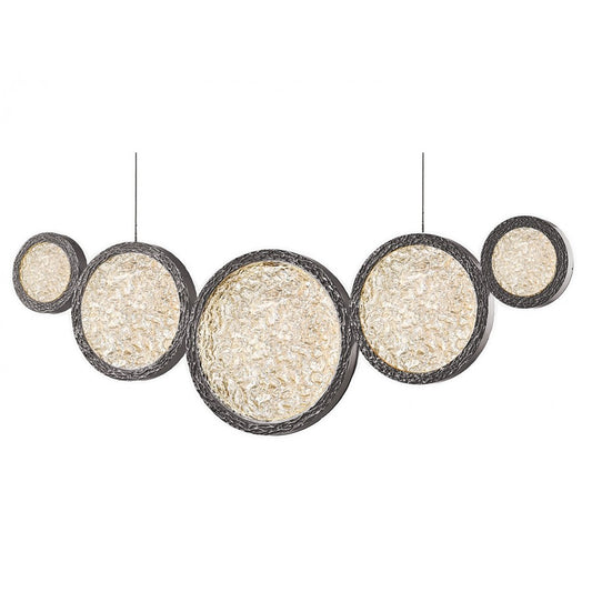 Avenue Lighting Bottega AC LED 13" Chandelier, Nickel