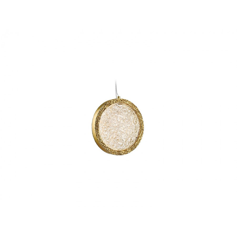 Avenue Lighting Bottega AC LED 6" Pendant, Brass