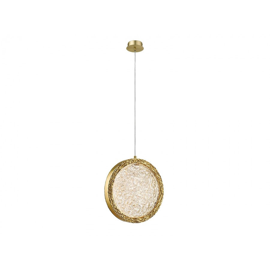 Avenue Lighting Bottega AC LED 6" Pendant, Brass