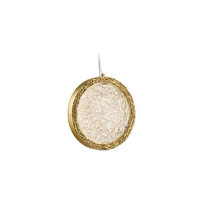 Avenue Lighting Bottega AC LED 10" Pendant, Brass