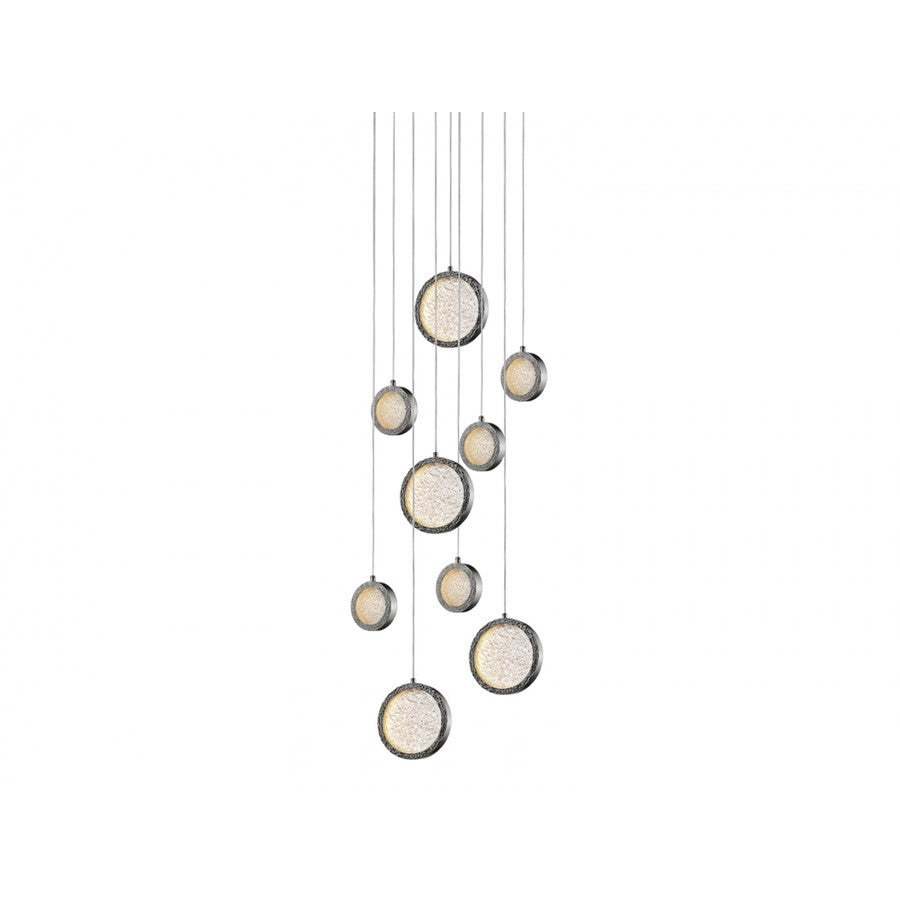 Avenue Lighting Bottega AC LED 138" Pendant/Multi Port, Nickel