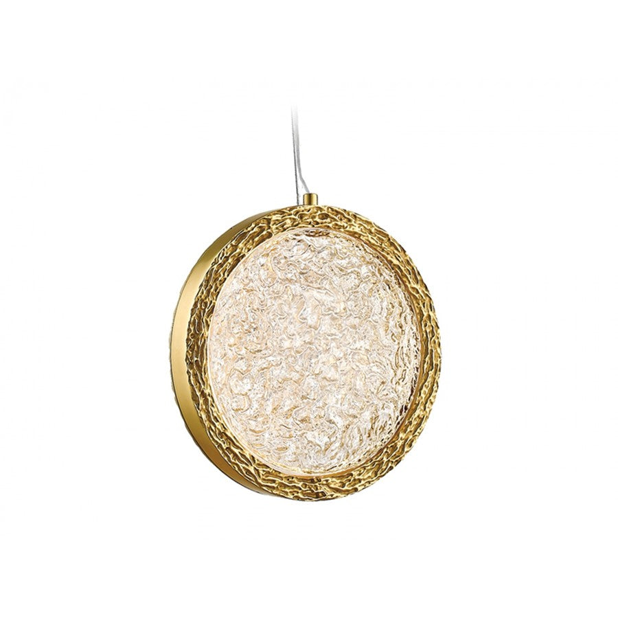 Avenue Lighting Bottega AC LED 13" Pendant, Brass