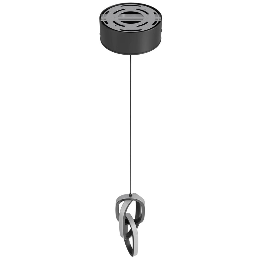 Avenue Lighting Circa LED Light 23" Looping Pendant, Black