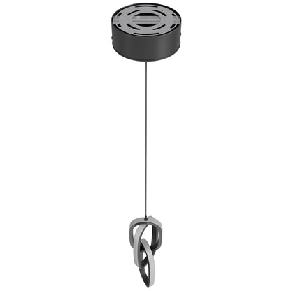 Avenue Lighting Circa LED Light 23" Looping Pendant, Black