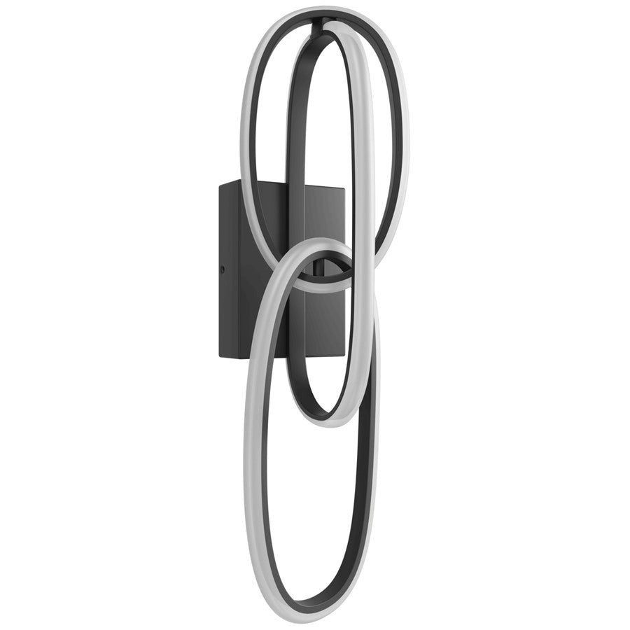 Avenue Lighting Circa LED Integrated LED Light 22" Sconce, Black