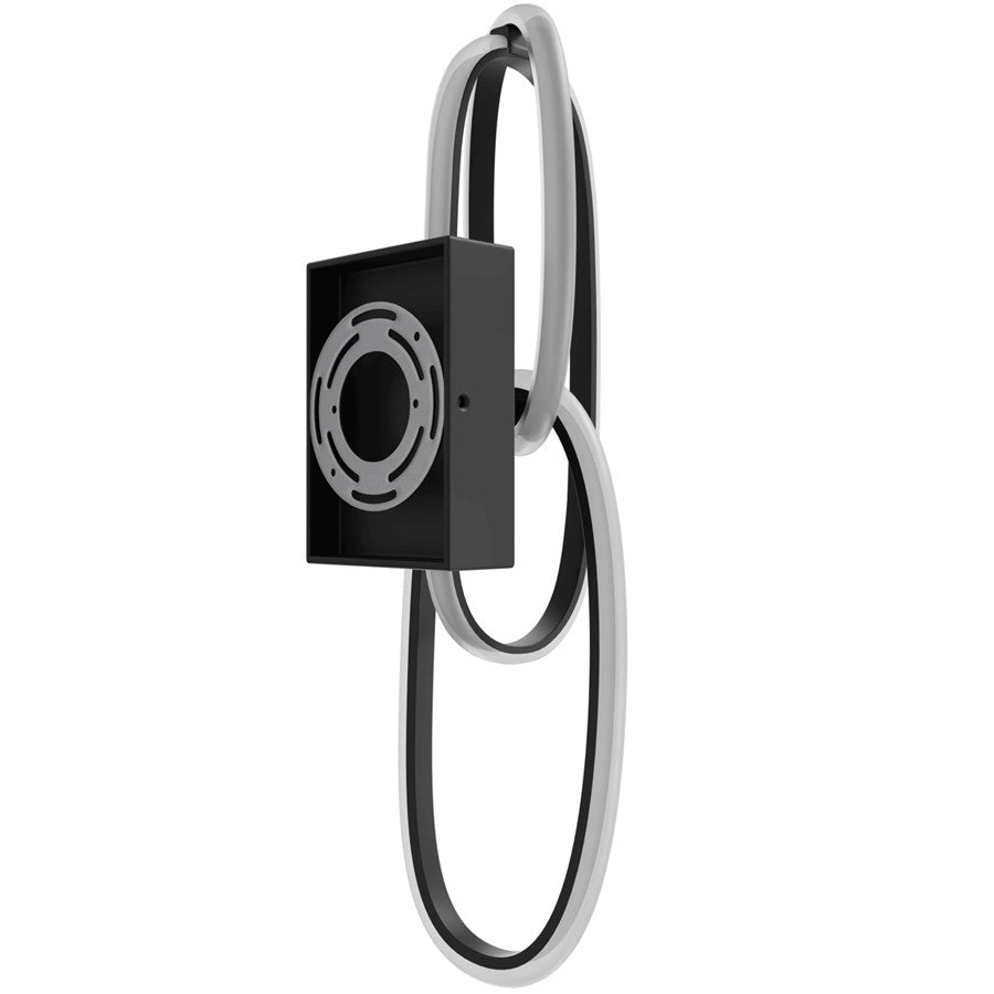 Avenue Lighting Circa LED Integrated LED Light 22" Sconce, Black