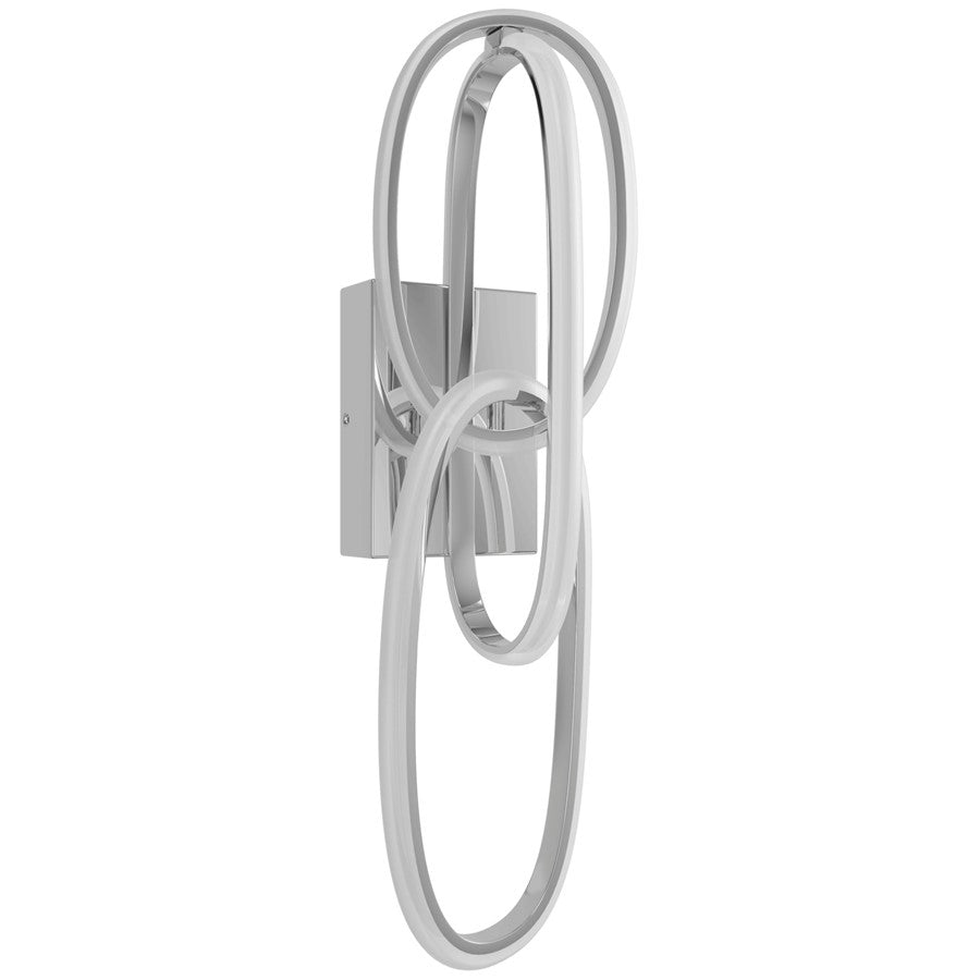 Avenue Lighting Circa LED Integrated LEDLt 22" Wall Sconce, Chrome