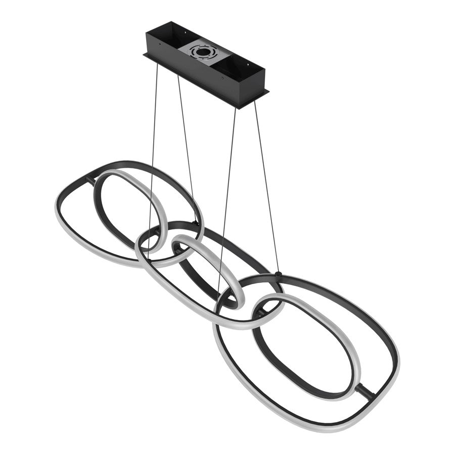 Avenue Lighting Circa Led Integrated LED Light 21" Pendant, Black