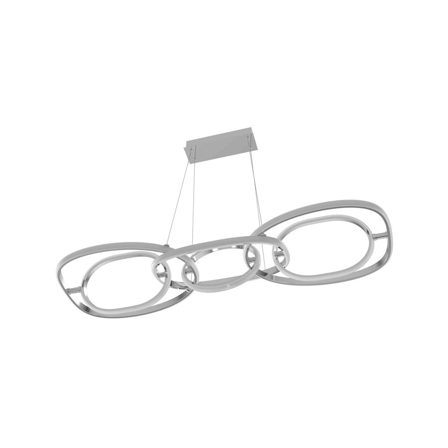 Avenue Lighting Circa Led Integrated LED Light 21" Pendant, Chrome