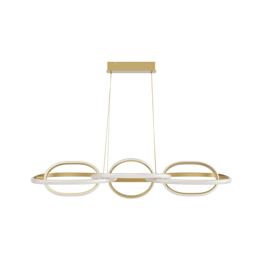 Avenue Lighting Circa Led Integrated LED Light 21" Pendant, Gold