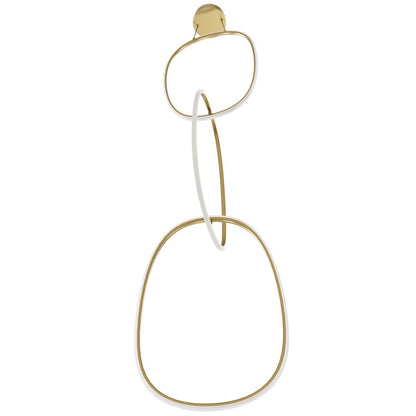 Avenue Lighting Circa Led Integrated LED Light 124" Pendant, Gold