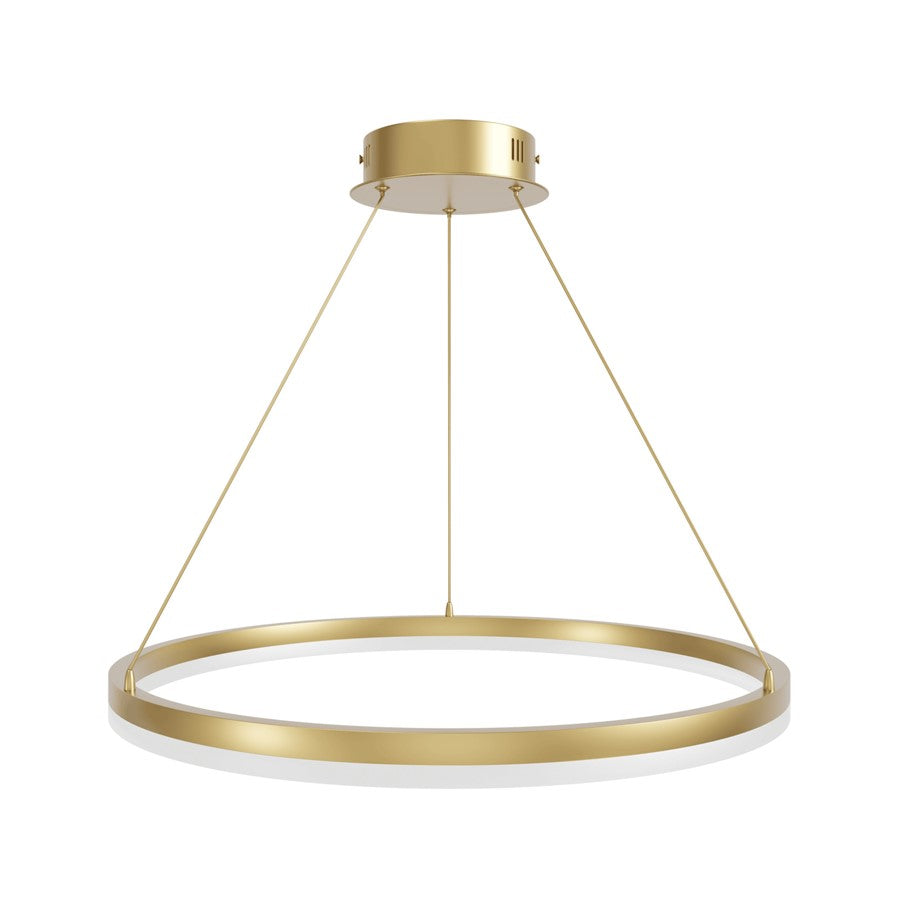 Avenue Lighting Circa LED 24" LED Ring Pendant, Gold