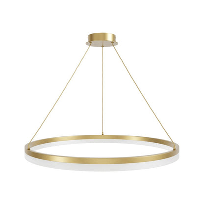 Avenue Lighting Circa LED 31" LED Ring Pendant, Gold