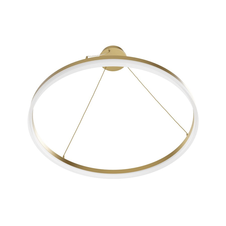 Avenue Lighting Circa LED 31" LED Ring Pendant, Gold
