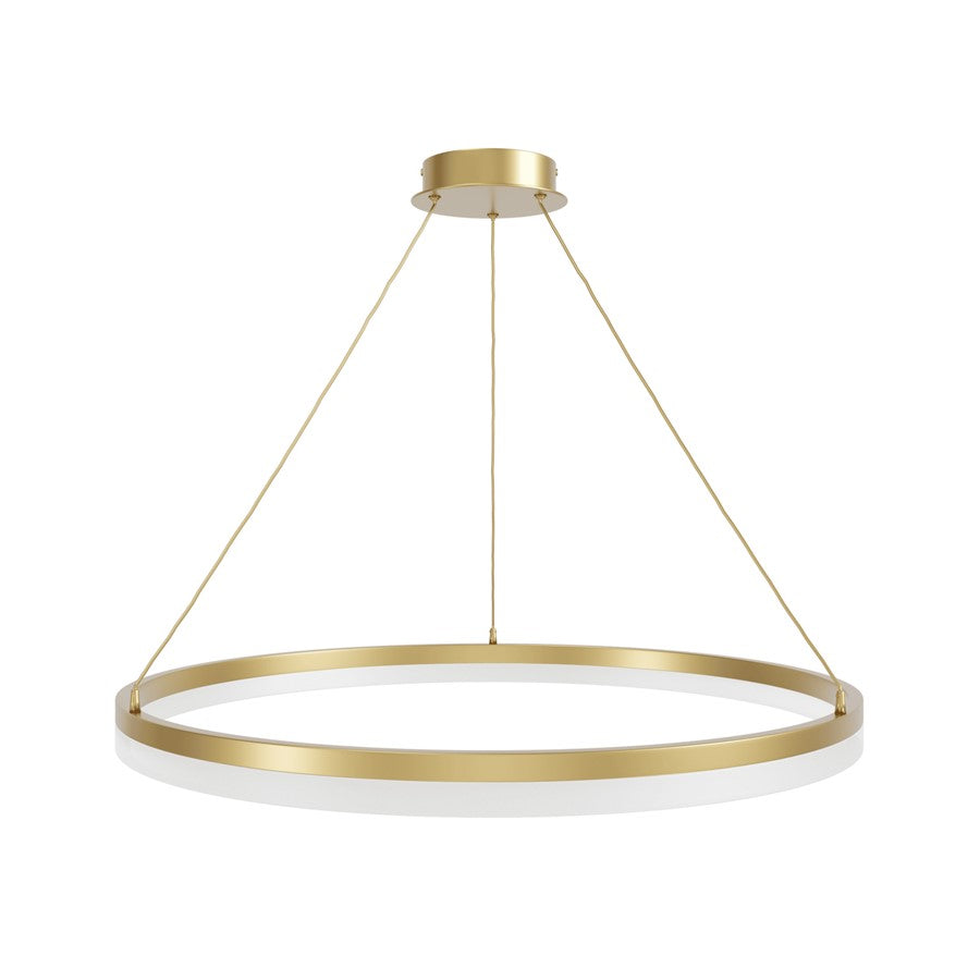 Avenue Lighting Circa LED 39" LED Ring Pendant, Gold