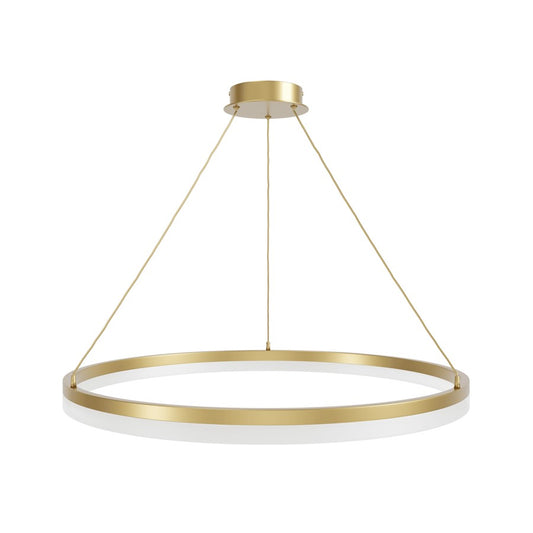 Avenue Lighting Circa LED 39" LED Ring Pendant, Gold
