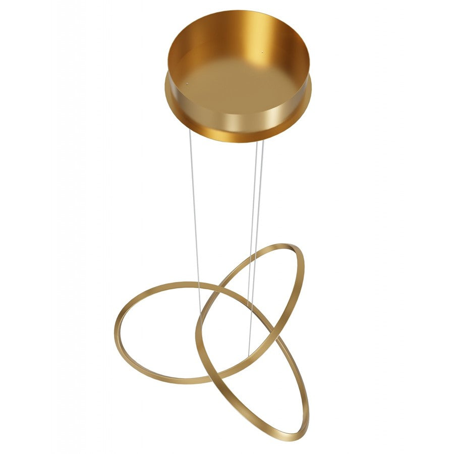 Avenue Lighting Windsor 1 Light 8" Pendant, Golden Bronze