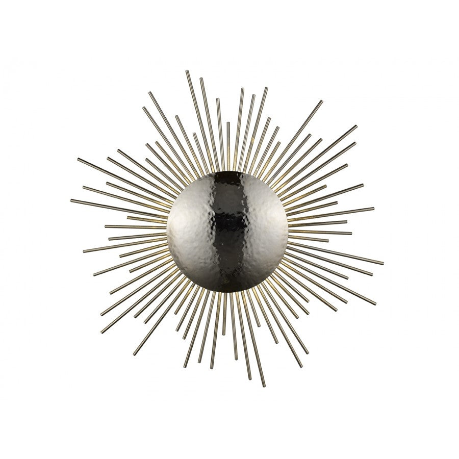Avenue Lighting Marquee St. 3Lt 22" Wall Sconce, Hammered Nickel
