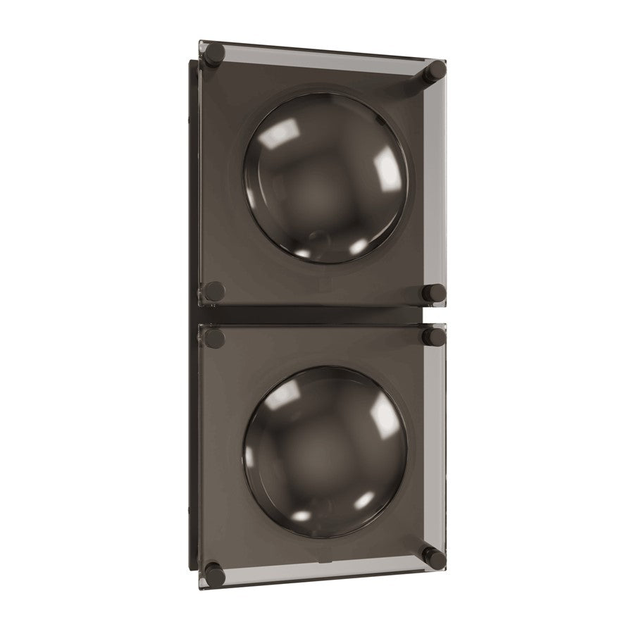 Avenue Lighting Peninisula 2 Light 17" Wall Sconce, Matte Black