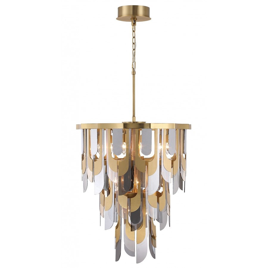 Avenue Lighting Paramount 29"W Pendant, Aged Brass - AEHF7172-AGB