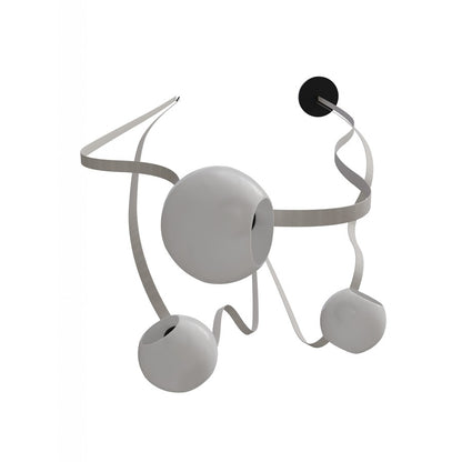 Avenue Fremont Belt 3-Lt 275"L Pendant, IV/WH Open Globes